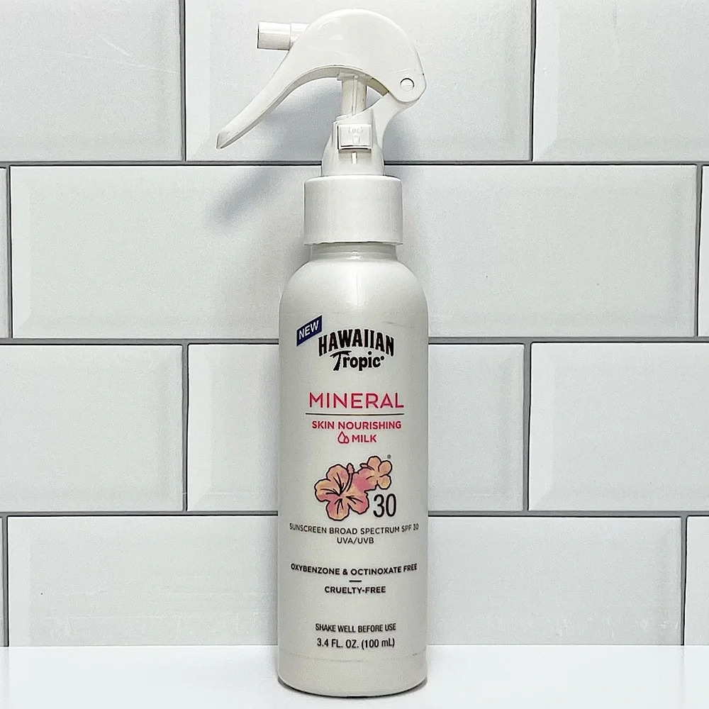 Hawaiian Tropic Mineral Skin Nourishing Milk SPF 30 3.4oz